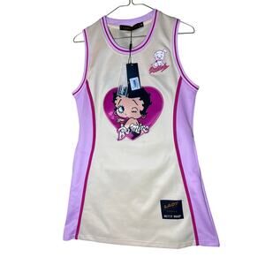 NWT - Headgear Classics Betty Boop Jersey Dress - Size Med